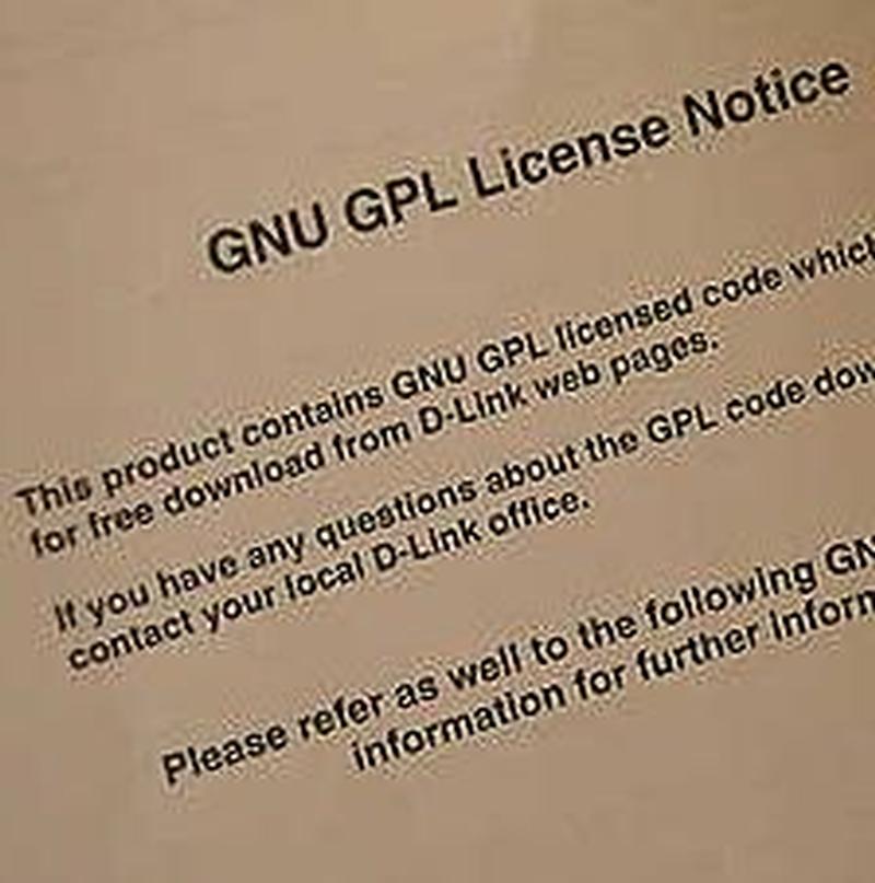GNU General Public License Notice D-Link GPL code