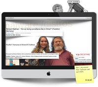 Insider threat tactics: How I discovered Free Software and met Richard M. Stallman(RMS) Priscilla F. Harmanus